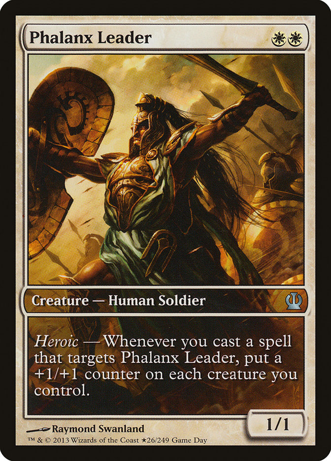 Phalanx Leader (Theros Promos #26)