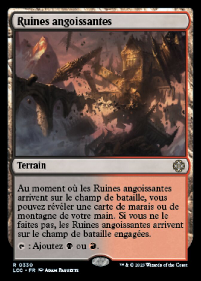 Foreboding Ruins (The Lost Caverns of Ixalan Commander #330)