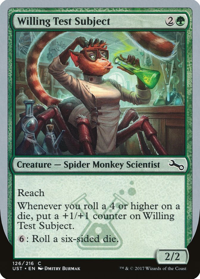 Willing Test Subject (Unstable #126)