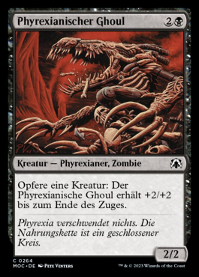 Phyrexian Ghoul (March of the Machine Commander #264)