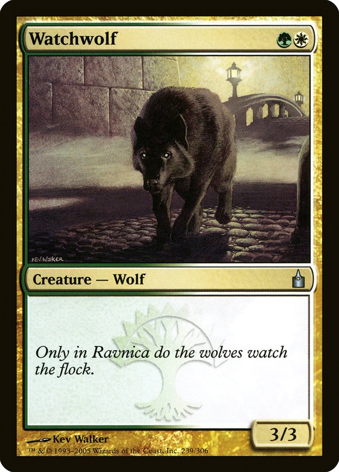 Watchwolf (Ravnica: City of Guilds #239)