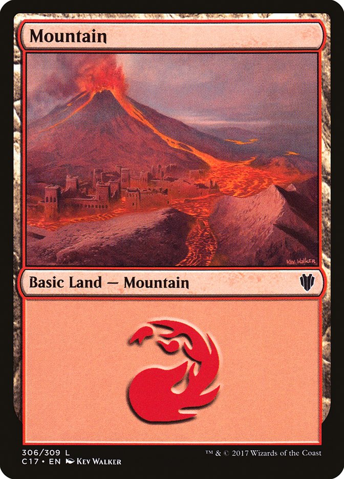 Mountain (Commander 2017 #306)