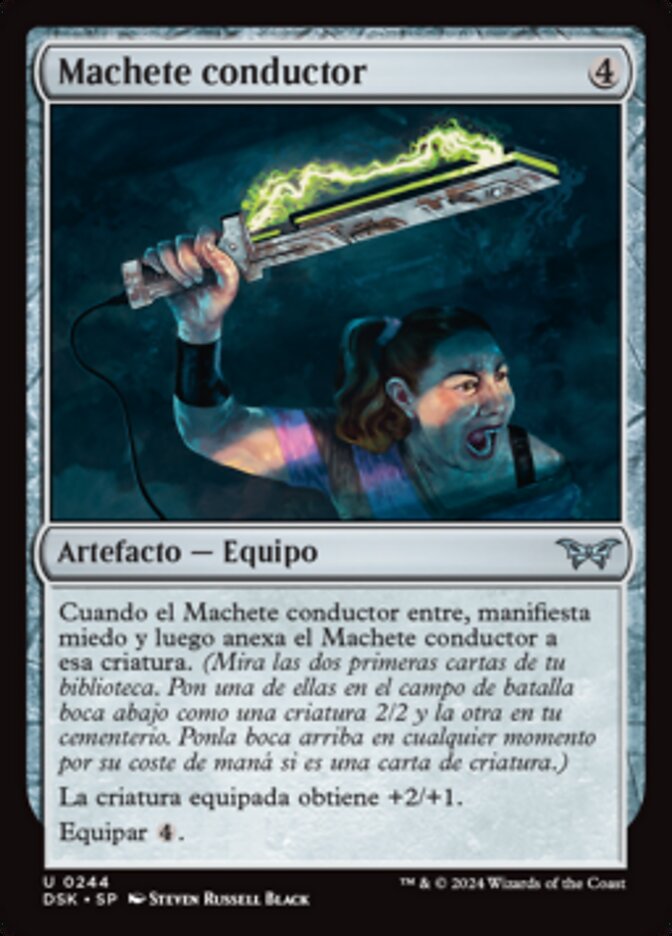 Machete conductor