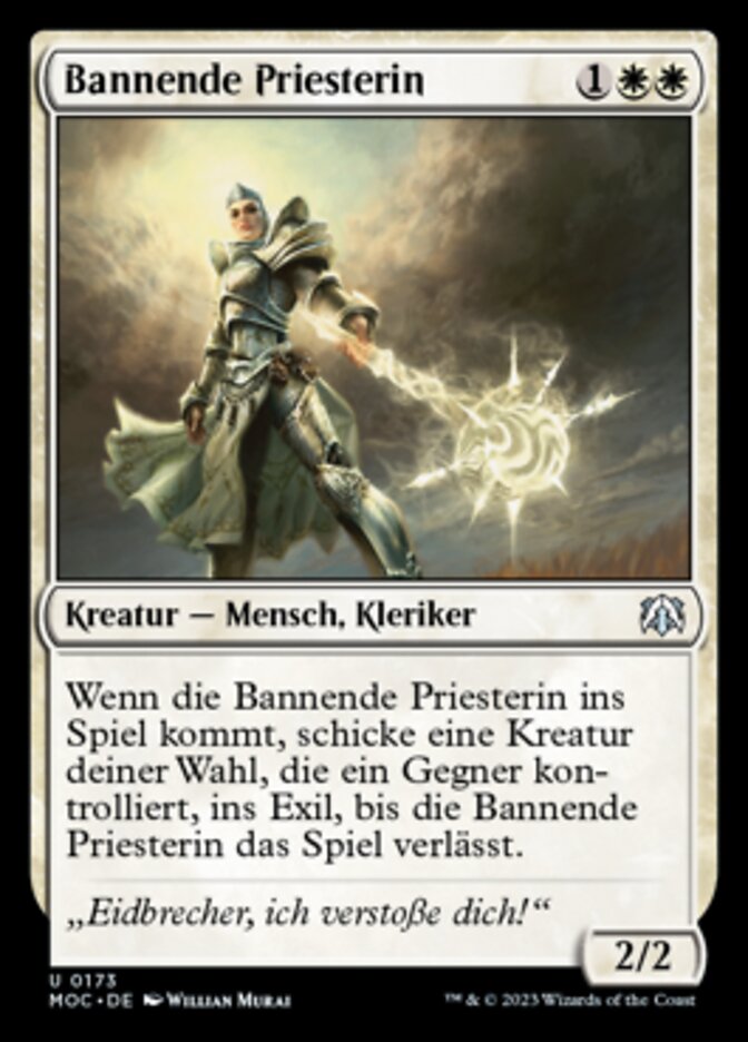 Banisher Priest (March of the Machine Commander #173)