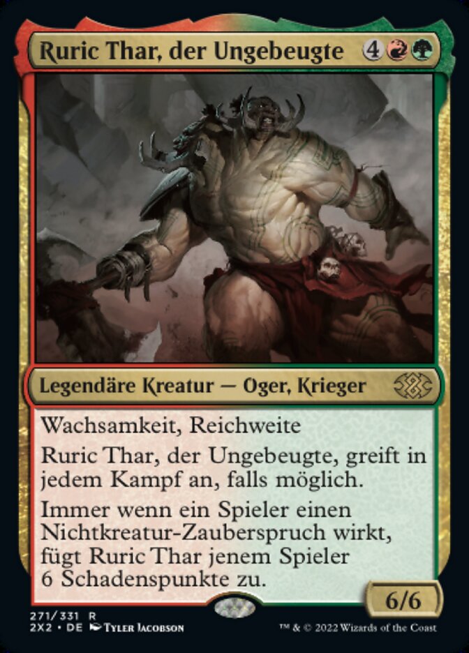 Ruric Thar, the Unbowed (Double Masters 2022 #271)
