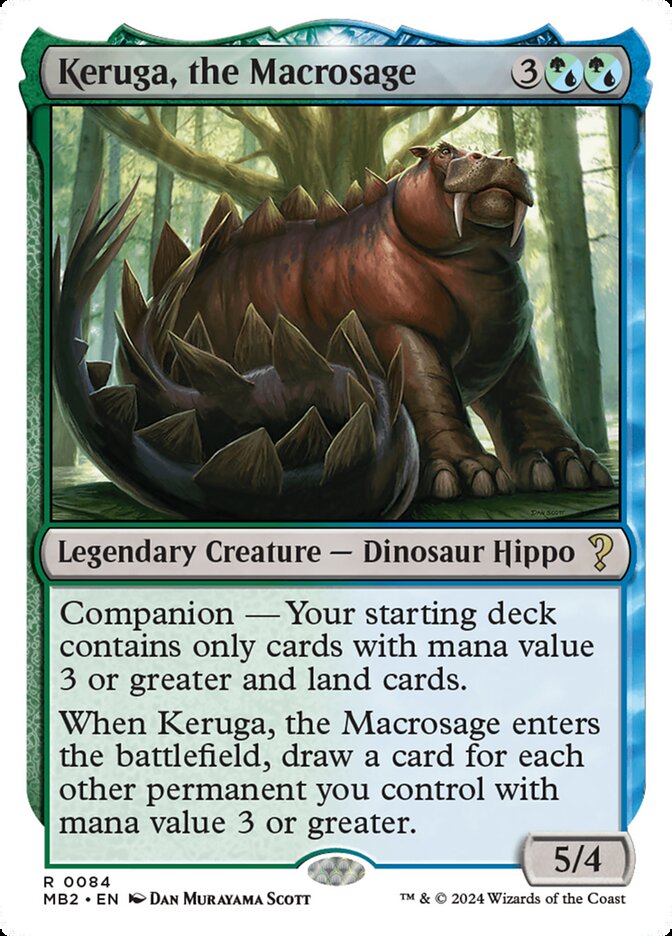 Keruga, the Macrosage (Mystery Booster 2 #84)