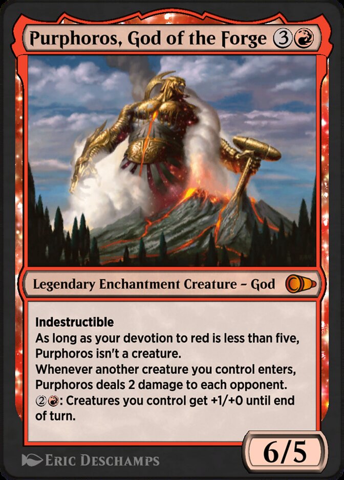 Purphoros, God of the Forge (Pioneer Masters #94535)