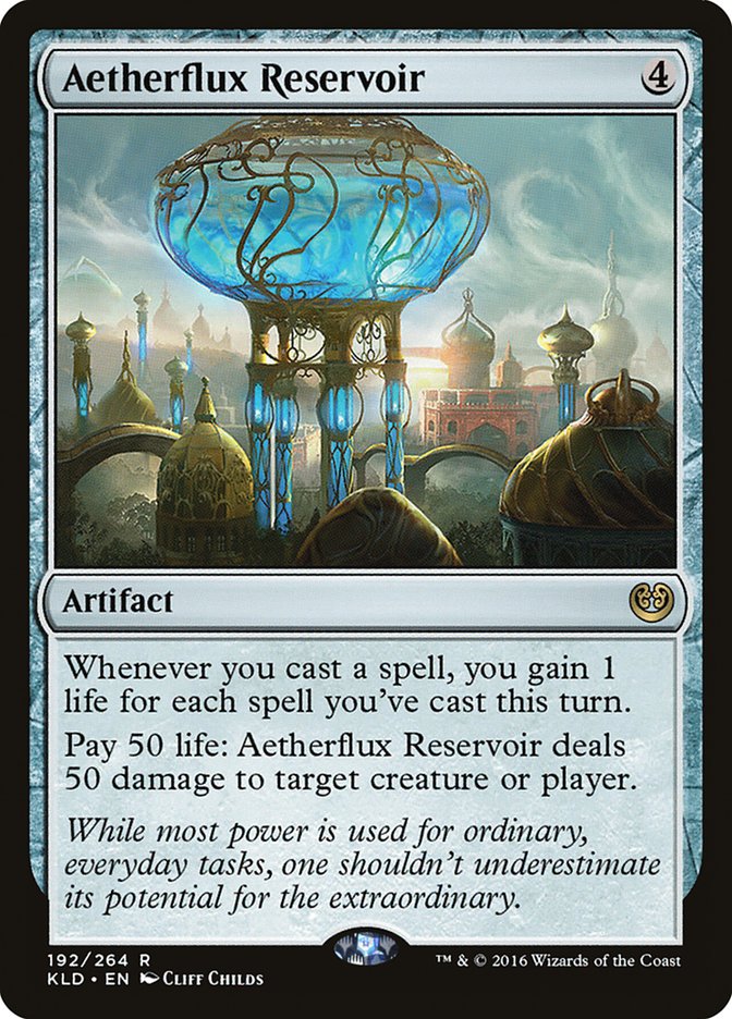 Aetherflux Reservoir (Kaladesh #192)