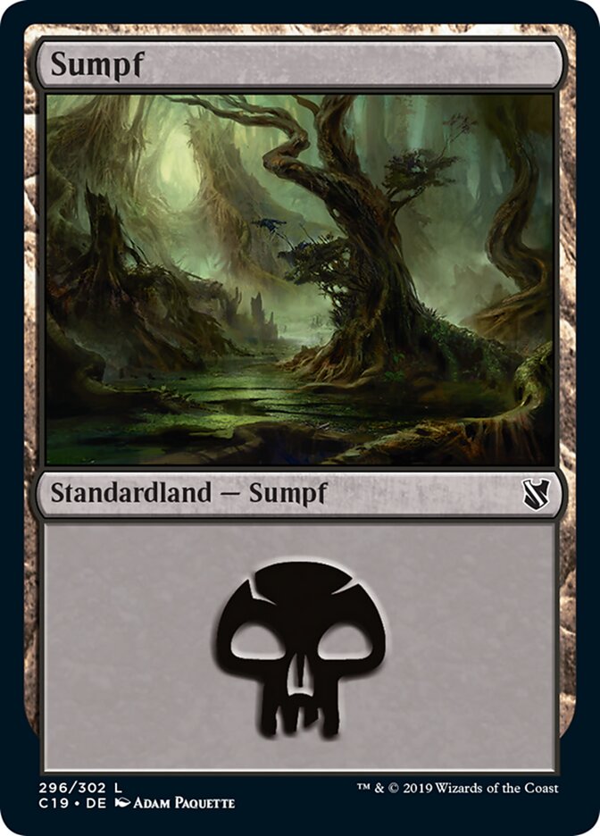 Swamp (Commander 2019 #296)