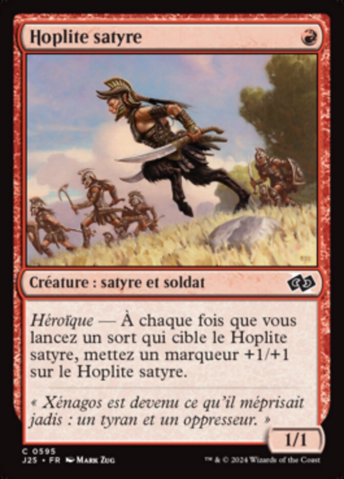 Hoplite satyre