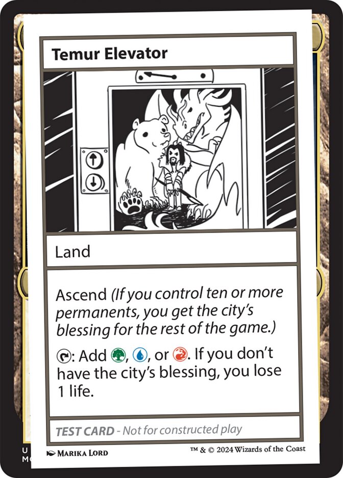 Temur Elevator (Mystery Booster 2 #382)