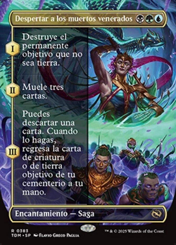 Despertar a los muertos venerados