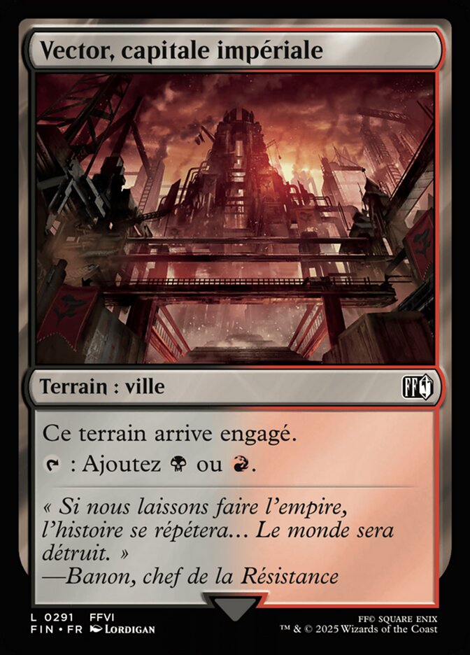 Vector, capitale impériale