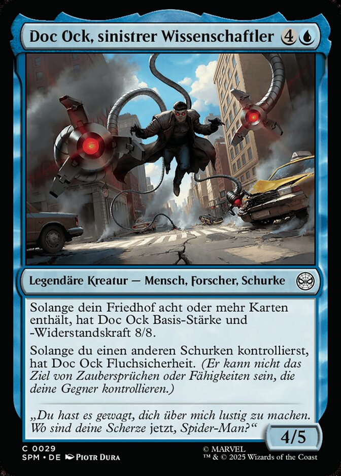 Doc Ock, sinistrer Wissenschaftler