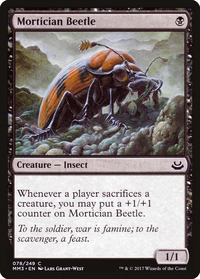 Mortician Beetle (Modern Masters 2017 #78)