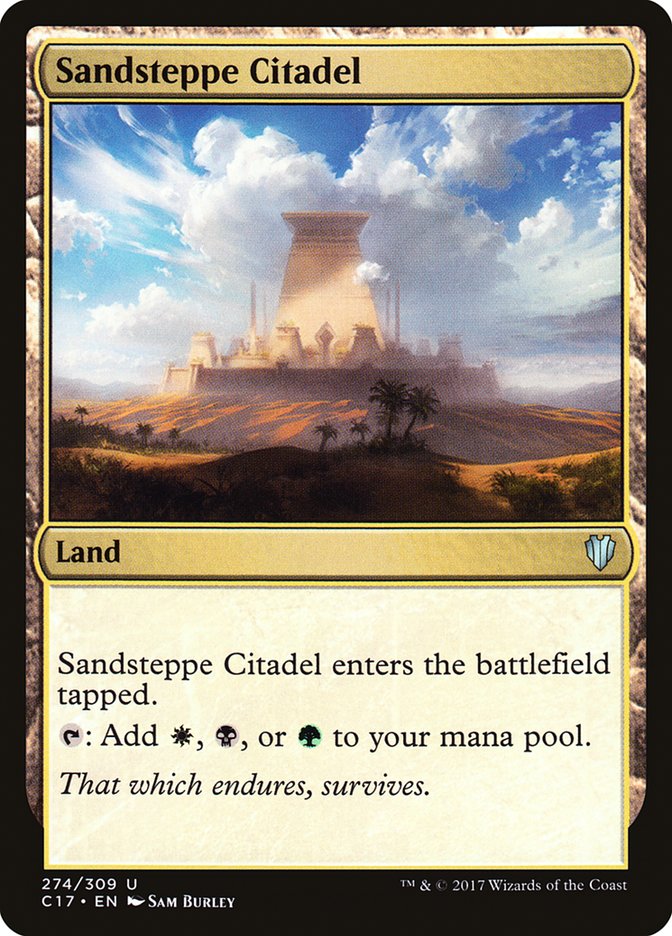 Sandsteppe Citadel (Commander 2017 #274)