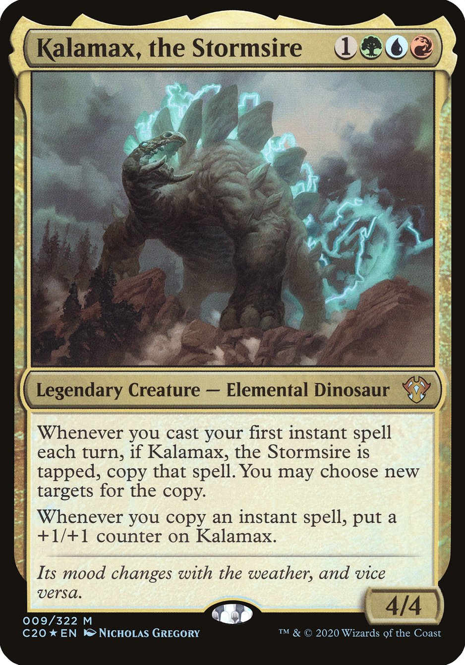 Kalamax, the Stormsire · Commander 2020 Oversized (OC20) #9 