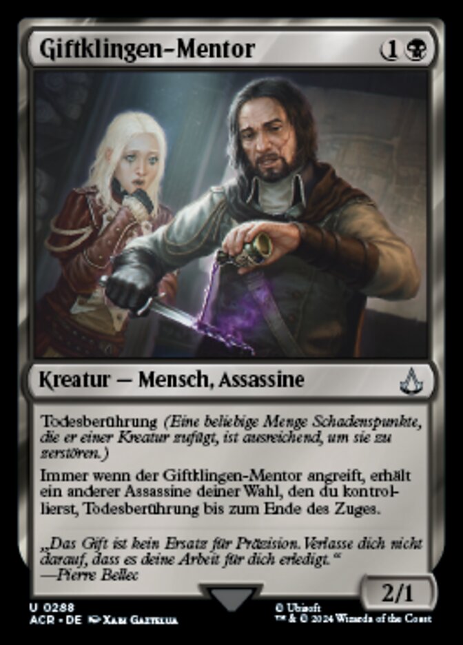 Giftklingen-Mentor