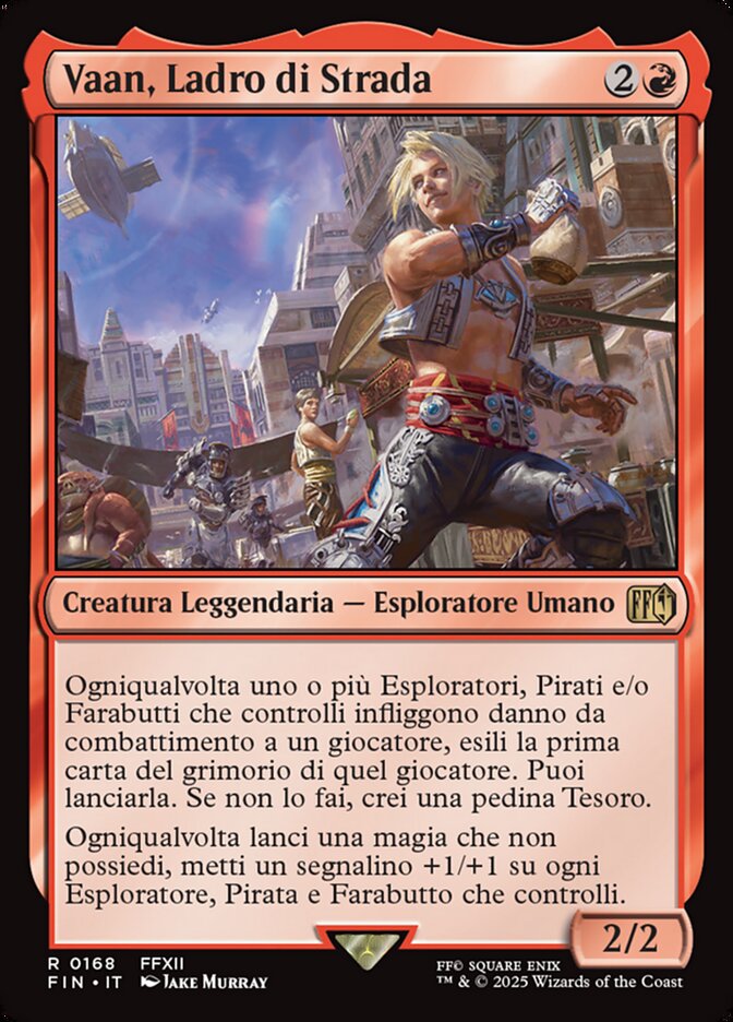 Vaan, Ladro di Strada