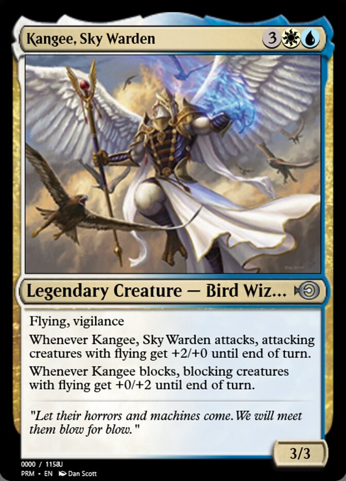 Kangee, Sky Warden (Magic Online Promos #86326)