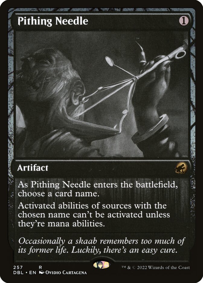 Pithing Needle (Innistrad: Double Feature #257)