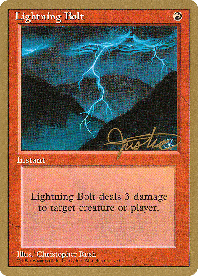 Lightning Bolt (Pro Tour Collector Set #mj208)
