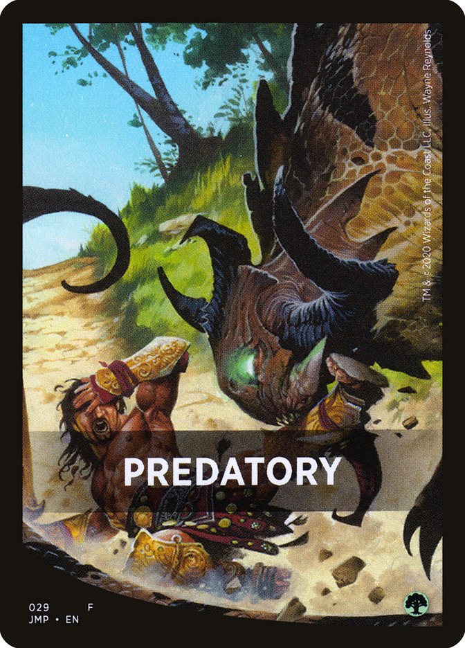 Predatory (Jumpstart Front Cards #29)