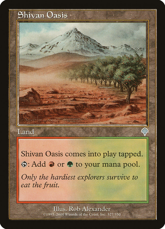 Shivan Oasis (Invasion #327)