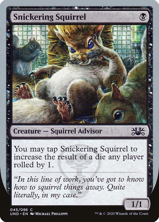 Snickering Squirrel (Unsanctioned #45)