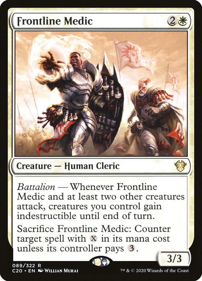 Frontline Medic (Commander 2020 #89)