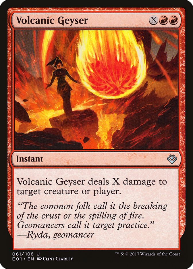 Volcanic Geyser (Archenemy: Nicol Bolas #61)