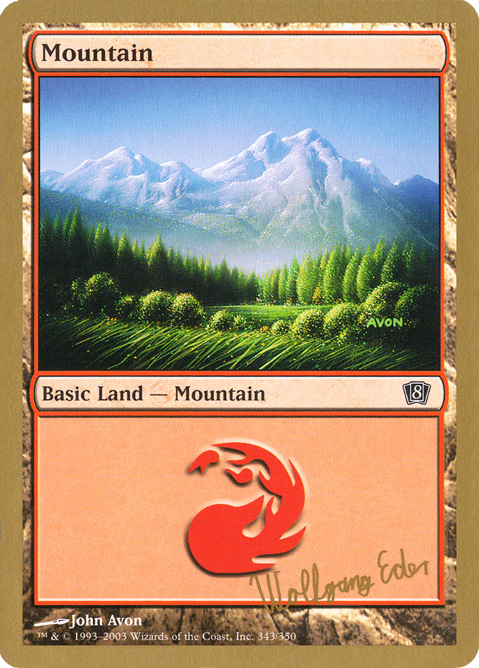Mountain (World Championship Decks 2003 #we343)