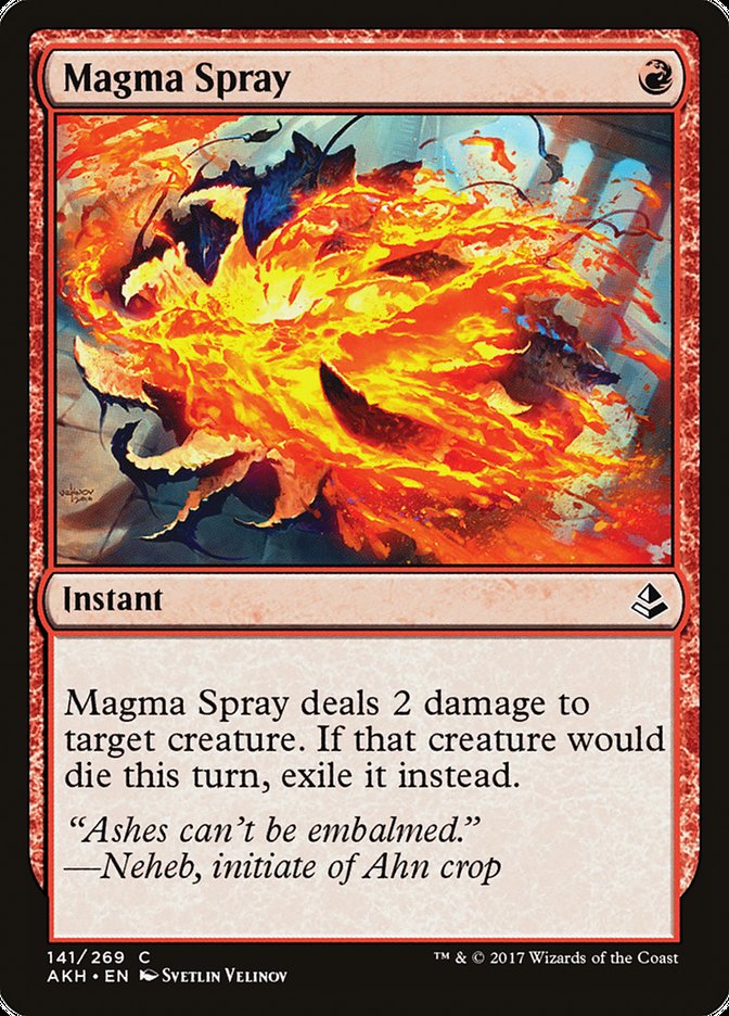Magma Spray (Amonkhet #141)
