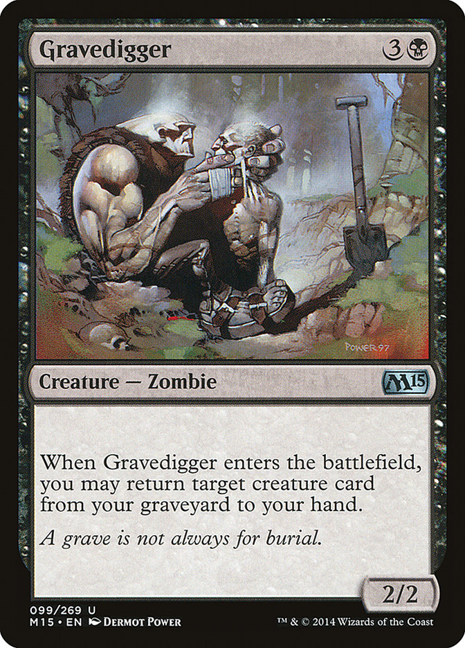 Gravedigger (Magic 2015 #99)