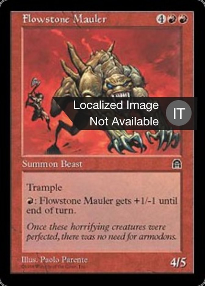 Flowstone Mauler (Stronghold #85)