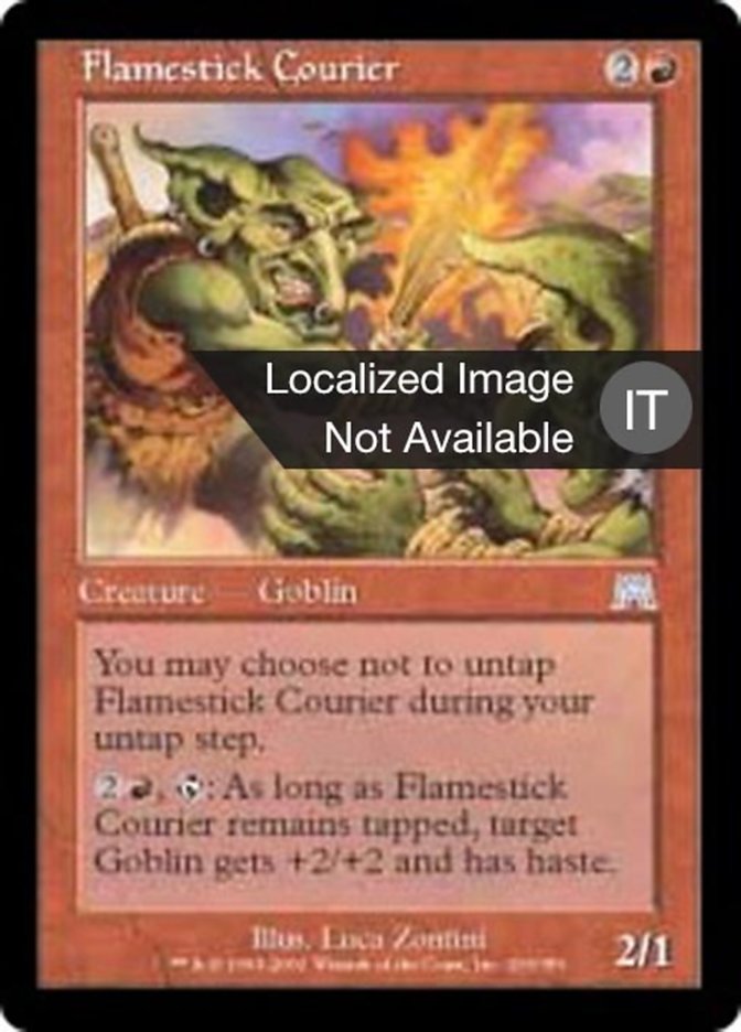 Flamestick Courier (Onslaught #203)