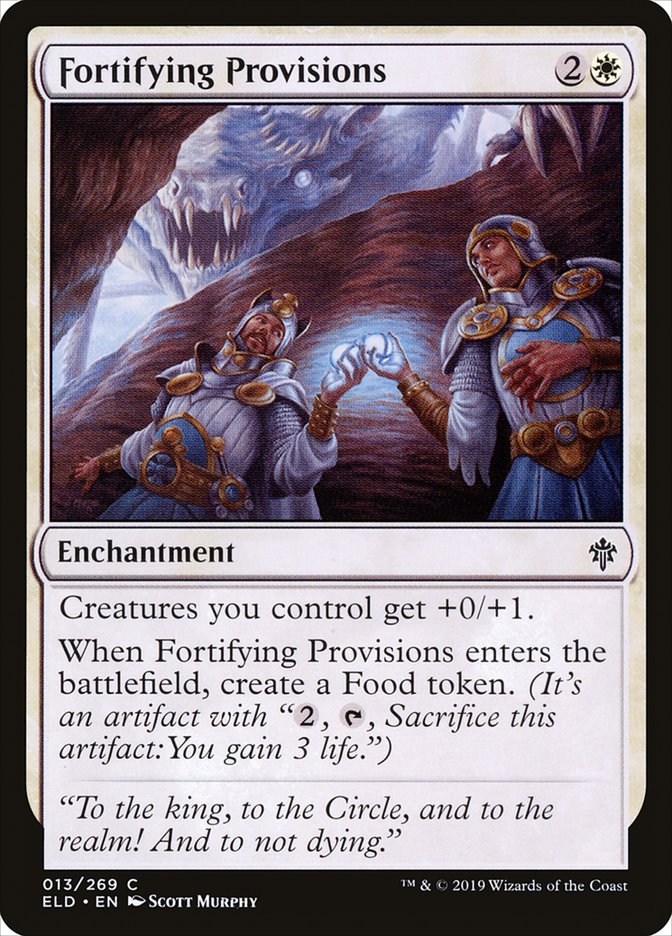 Fortifying Provisions (Throne of Eldraine #13)