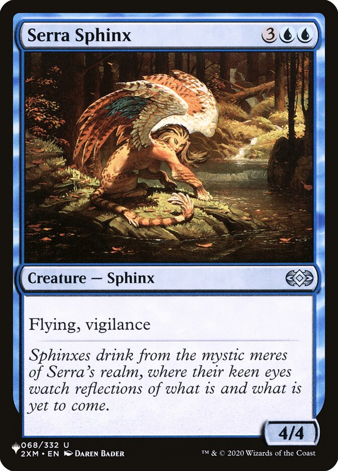 Serra Sphinx (The List #2XM-68)