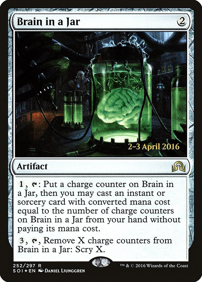 Brain in a Jar (Shadows over Innistrad Promos #252s)