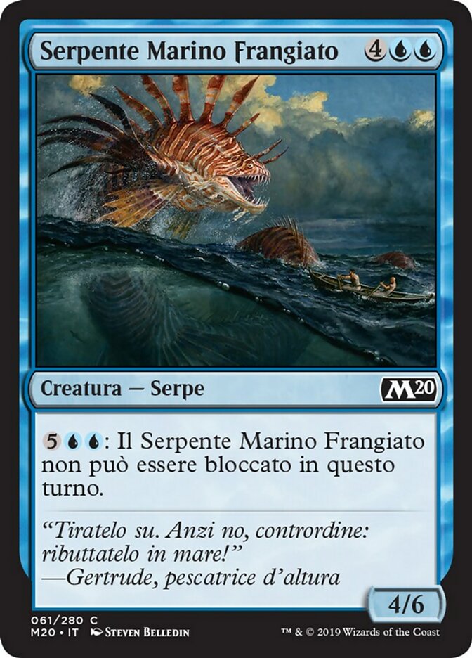 Serpente Marino Frangiato