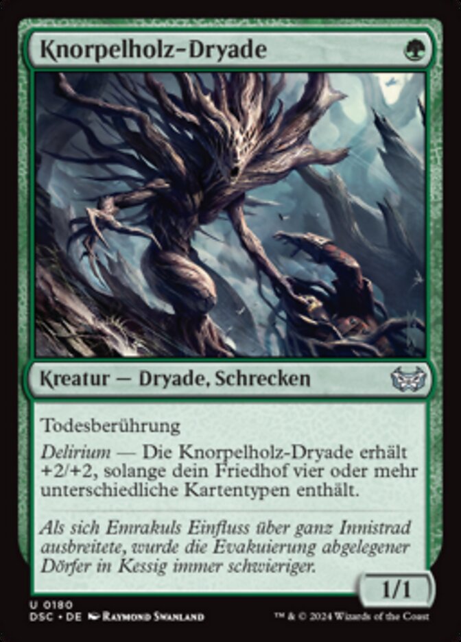 Knorpelholz-Dryade