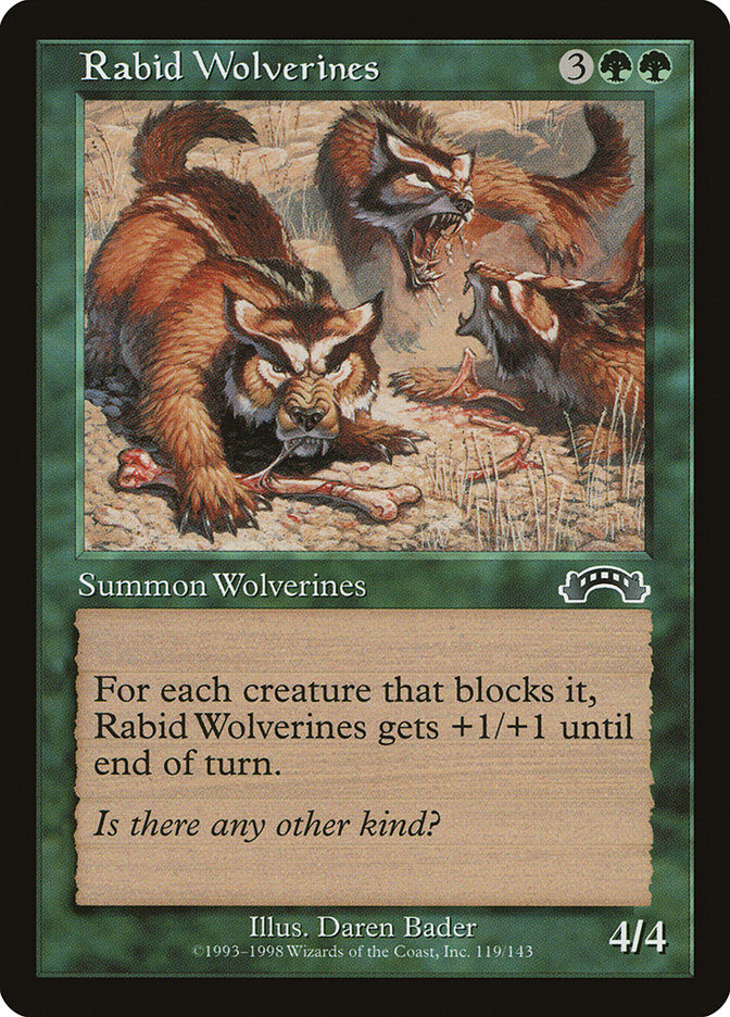 Rabid Wolverines (Exodus #119)
