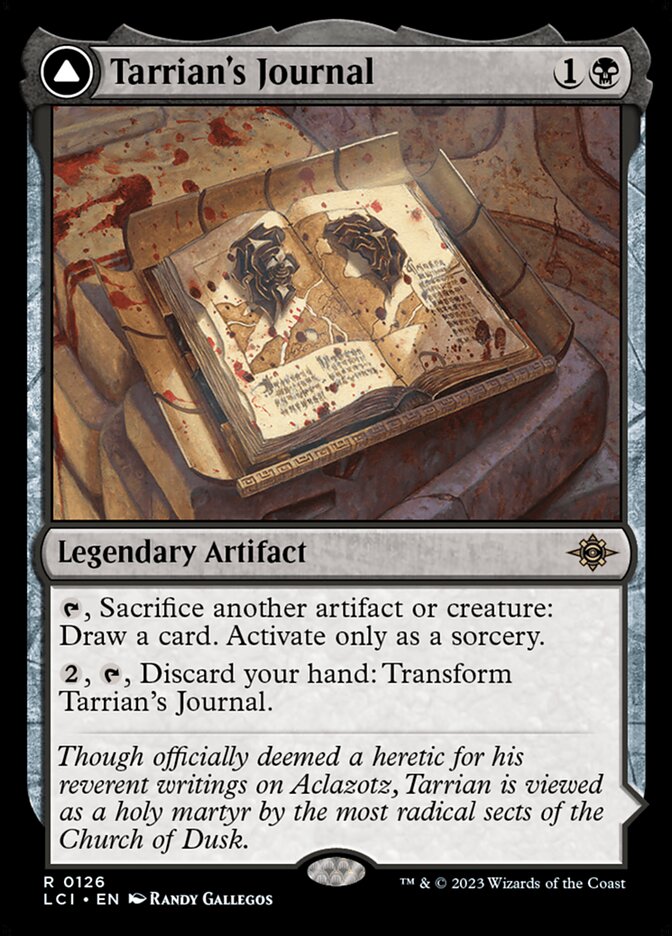 Tarrian's Journal // The Tomb of Aclazotz (The Lost Caverns of Ixalan #126)