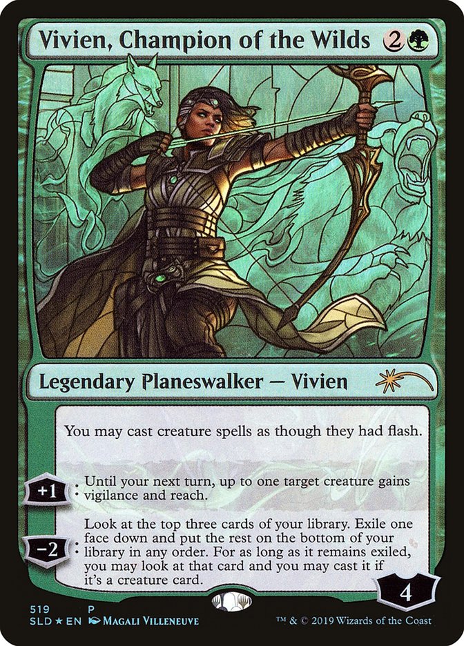 Vivien, Champion of the Wilds · Secret Lair Drop (SLD) #519 