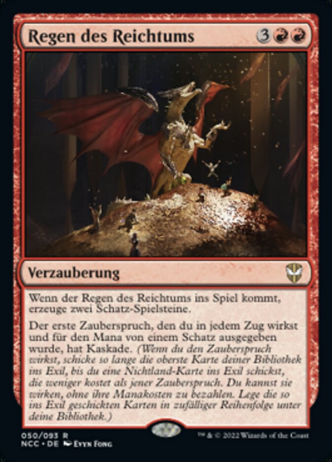 Regen des Reichtums