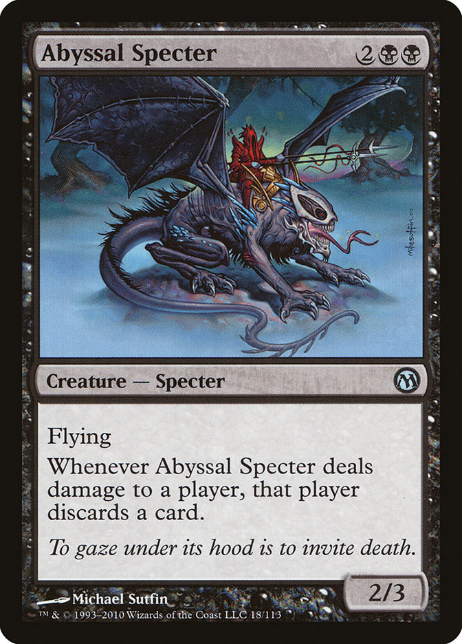 Abyssal Specter (Duels of the Planeswalkers #18)