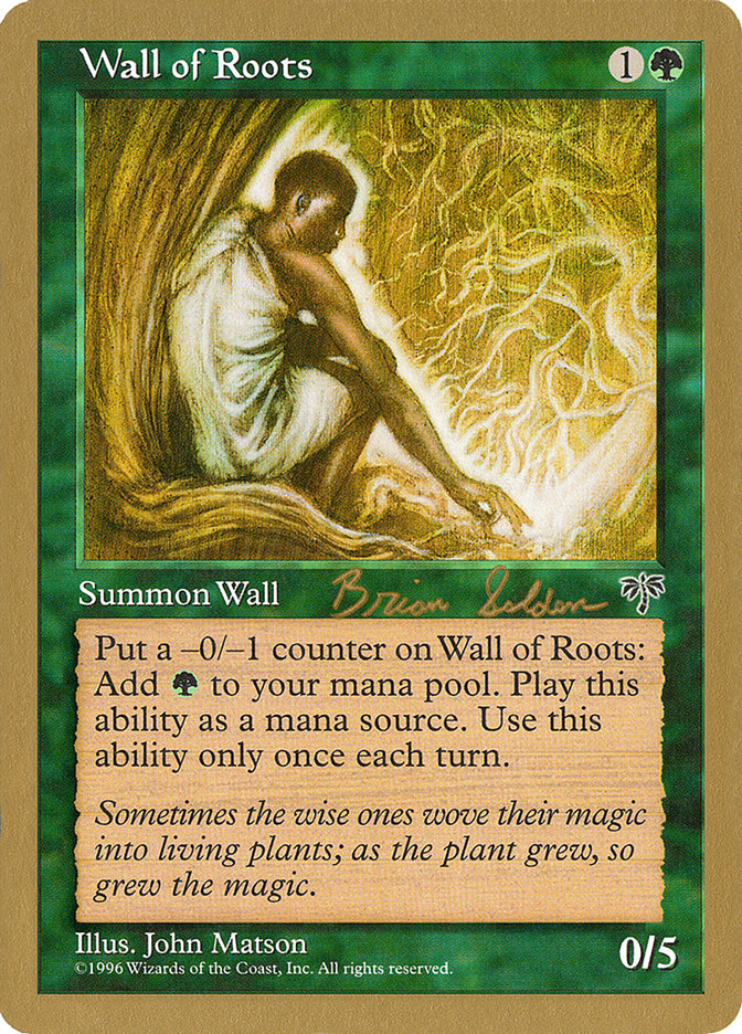 Wall of Roots (World Championship Decks 1998 #bs253)