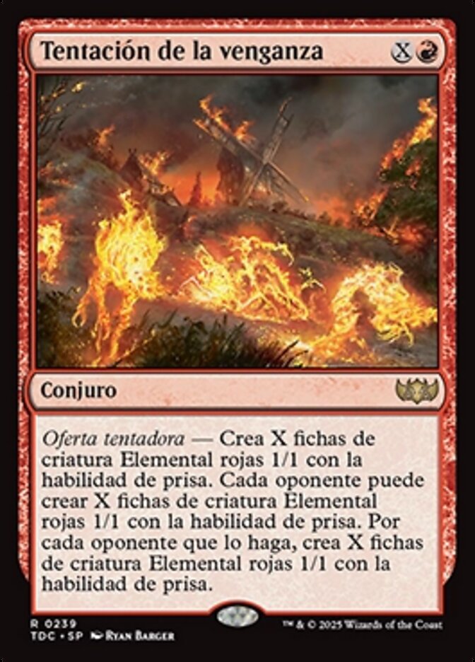 Tentación de la venganza