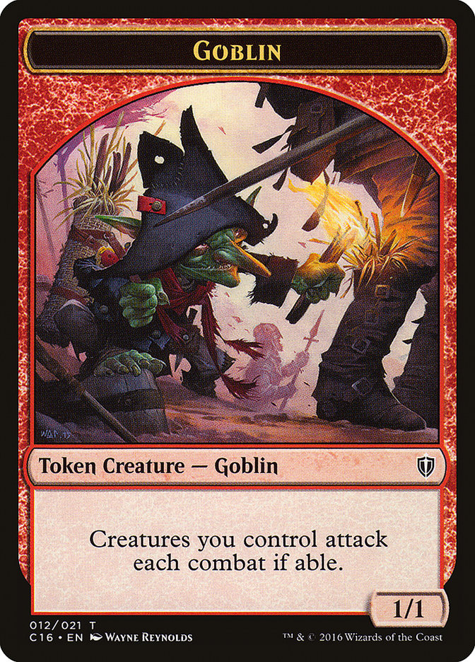 Goblin (Commander 2016 Tokens #12)