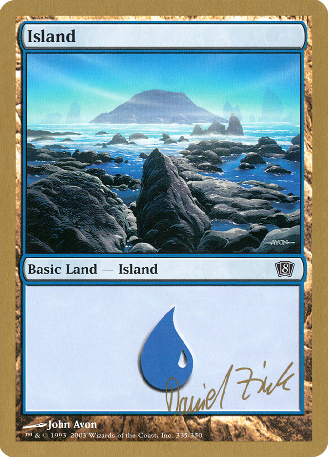 Island (World Championship Decks 2003 #dz335)